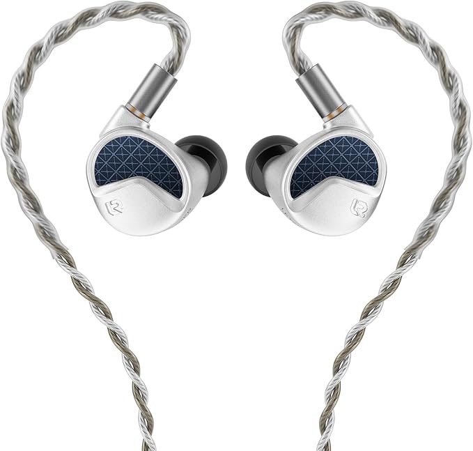Letshuoer Astralis 15.5mm 5th-Generation Planar Diaphragm Driver Hi-Fi in-Ear Monitors, HiFi Wired in Ear Earbuds, Planar IEMS with Detachable Silver-Plated Copper Cable for Audiophiles Musicians