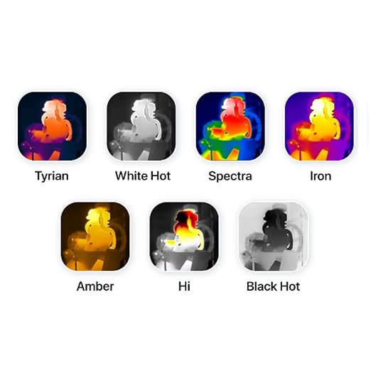 Seek Thermal - Nano 200 Thermal Camera for Apple iOS with USB-C Connector, iPhone Thermal Camera, High Resolution 200 X 150 Thermal Imager, 25hz Imaging Frame Rate, -4°F~626°F, iPhone 15 & 16