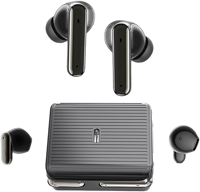 2 Pack Wireless Bluetooth Earbuds Ear Buds for iPhone Android, 2 Pairs of Blue Tooth 5.4 Ear Buds Wireless Earphones Small Mini Earbuds and Sports Running Working Out Waterproof Fitness Headphones