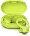 JLab Go Sport+ Wireless Workout Earbuds Featuring C3 Clear Calling, Secure Earhook Sport Design, 35+ Hour Bluetooth Playtime, and 3 EQ Sound Settings (Yellow)