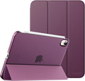 MoKo for iPad mini 7 (A17 Pro) Generation Case 2024, iPad mini 6 Case 2021, 8.3-inch Slim Lightweight Protective Hard Back PC Shell Stand Cover Support Touch ID, Auto Wake/Sleep, Dark Purple