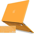 IBENZER Compatible with Old Version MacBook Air 13 Inch Case (2010-2017 Release). Models: A1466 / A1369, Plastic Hard Shell Case with Keyboard Cover for Mac Air 13, Marigold, A13MAGD+1