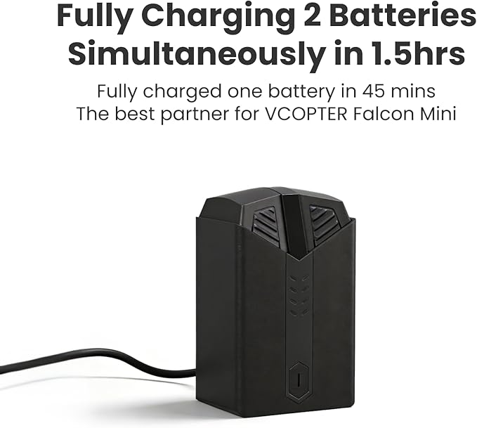 Falcon Mini Drone Plus an Extra Battery Plus a Charging Hub, 2 Battery for Max 68 Mins Flight Time (Combo)