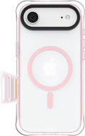 ORNARTO Air Case for iPhone Air Clear | Military-Grade Drop Protection | Camera Control Button | Compatible with MagSafe | Built-in Air Phone Cover - Pink