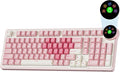 RK ROYAL KLUDGE N99 Wireless Mechanical Keyboard with Screen & Knob, BT/2.4G/USB-C, 96% Hot Swappable Custom Keyboard, Pre-lubed Linear Switches, Gasket Mount, RGB Mechanical Gaming Keyboard