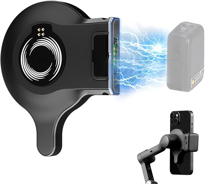 Magnetic Quick-Release Mount Adapter for DJI Osmo Mobile 8P/8/7P/7, Smartphone Gimbal Stabilizer, Compatible with DJI OM Multifunctional Module Gen 1/OM Tracking Module Gen 1(Not Gen 2)