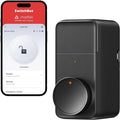 SwitchBot Smart Lock Pro Keyless Entry Door Lock, Smart Deadbolt Retrofit for Existing Deadbolt, No-Drill Install for Renters, Auto-Lock, Add Hub (Sold Separately) for Matter Siri, Alexa & Google