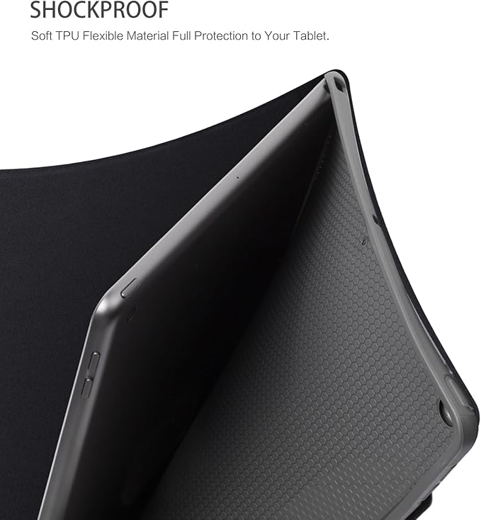 for 9th Generation Case, iPad 8th Generation case, Case for iPad 7th Generation, for iPAD Cases 9th Generation 10.2 Inch Multi-Angle Viewing with Adjustable Stand Auto Wake/Sleep, Magical Tea Cup