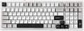 EPOMAKER x Aula F99 Wireless Mechanical Keyboard, Hot Swappable Gasket Custom Gaming Keyboard with Five-Layer Padding, BT/2.4GHz/USB-C, 8000mAh Battery (White Grey, Nimbus V3 Switch)