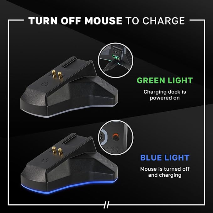 Logitech PRO X Superlight 2 DEX Wireless Gaming Mouse, White | Lightweight, Hero 2 Sensor, 44k DPI, 5 Programmable Buttons, Lightspeed Wireless, Right Hand, PC/Mac | Signature Series Charging Dock