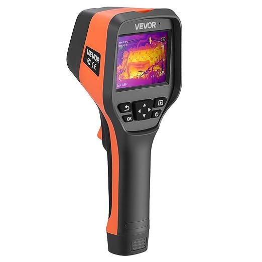2025 AI-Powered Thermal Imager Pro,Thermal Imaging Camera with 256x192 IR Resolution & 2MP Visual Camera, 25Hz, 3.5" Touch Screen, -4°F to 1022°F, WiFi