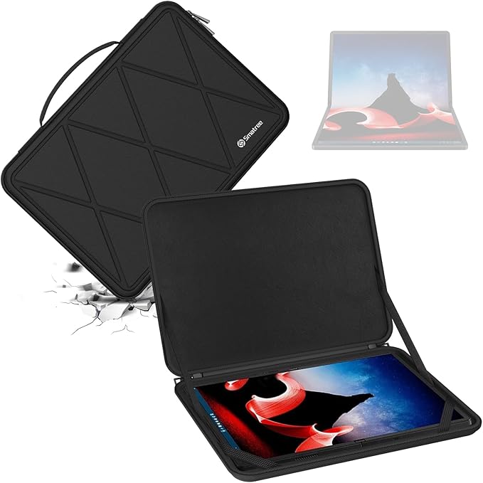 Smatree Hard EVA Protective Sleeve Case Compatible for 16 inch Lenovo ThinkPad X1 PC (Unfolded), for 16 inch ASUS TUF Gaming A16 2024 FA608 Copilot+PC, 16inch Waterproof and Anti-Shock Sleeve (X8305)
