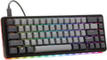 Drop ALT High-Profile Mechanical Keyboard — 65% (67 Key) Gaming Keyboard, Hot-Swap Switches, Programmable Macros, RGB LED Backlighting, USB-C, Doubleshot PBT, Aluminum Frame (Cherry MX Brown, Black)
