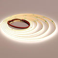 TOPAI 12V Thin 5mm COB LED Strip Light 4000K Natural White 16.4ft Bright 4000Lm CRI>90 Uniform Dotless 400LEDs/M Adhesive Flexible Cuttable LED Tape for DIY, Bedroom, Under Cabinet Lighting