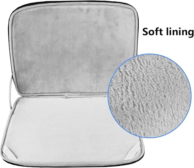 Laptop Case Sleeve 13.3 inch, Protective Computer Cover Sleeve Tablet Briefcase Carrying Bag Compatible with MacBook Air/MacBook Pro, HP, ASUS, Acer, Lenovo, Notebook, Computer, Black