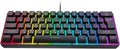 PUSOKEI 60% Mechanical Gaming Keyboard, 61 Keys Mini USB Wired Keyboard with RGB Backlit, Hot Swappable, Full Keys No Conflict, Russian English Dual Language for PC (Black)