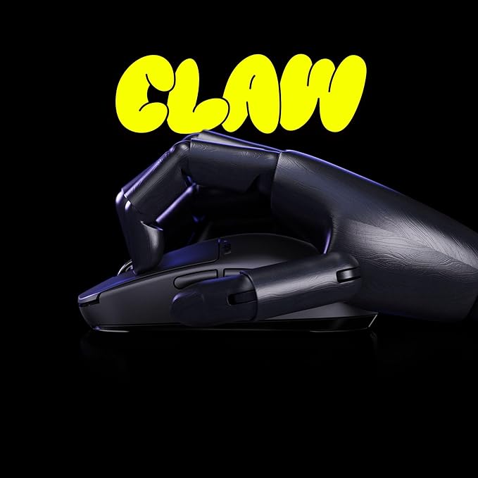 Pulsar Gaming Gears X2 Crazylight Wireless Gaming Mouse, Ultra Lightweight 1.38 oz (39g), Optical Switch, 32000 DPI, 750 IPS, XS-1 Sensor, 8k Compatible (Medium, Jet Black)