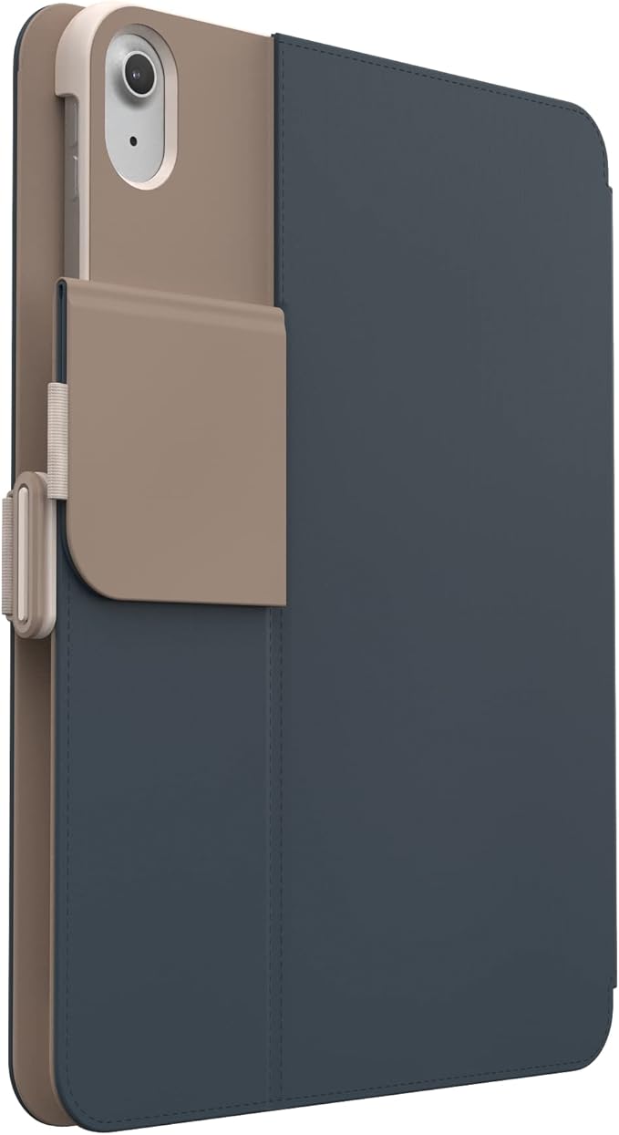 Speck Case for iPad Pro 10th Generation 10.9 Inch - Drop & Camera Protection, Slim Multi Range Stand, Apple Pencil Holder - Almond Milk/Mocha/Charcoal