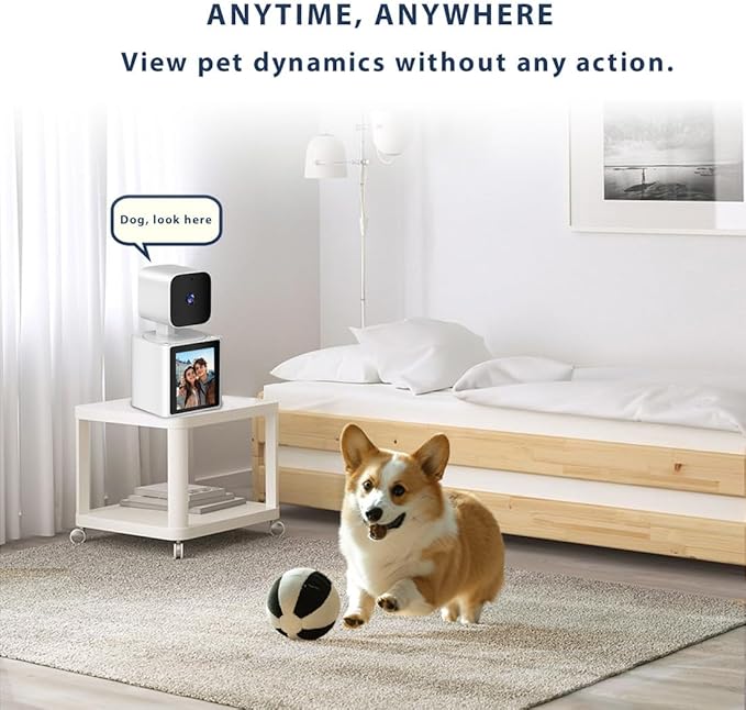 Home Security Camera Indoor,Pet Camera,1080P Dog Camera with Two Way Video,Monitor for Elderly/Baby/Nanny/Pet/Dog with app,Pan/Tilt WiFi Cameras,Night Vision,Dome Camera CS10