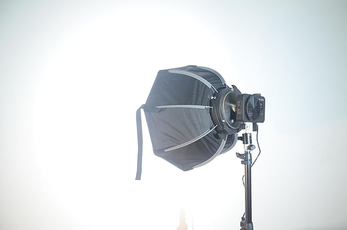 Softbox Honeycomb Grid, Octagon Umbrella Photography Softbox for Yidoblo ZC-100BI ZC-100C ZC-150BI, etc COB Lighting w/Bowens Adapter+ for Studio, YouTube, Vlog, Live, etc