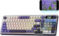 RK ROYAL KLUDGE S98 Mechanical Keyboard w/Smart Display & Knob, Top Mount 96% Wireless Mechanical Keyboard BT/2.4G/USB-C, Hot Swappable, Software Support, Massive Battery, 98 Keys