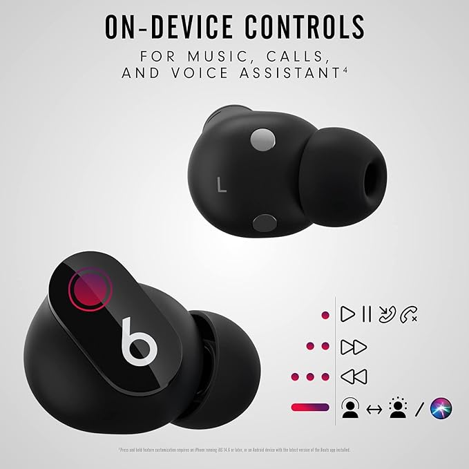 Beats Studio Buds with AppleCare+ for Headphones (2 Years) - Black