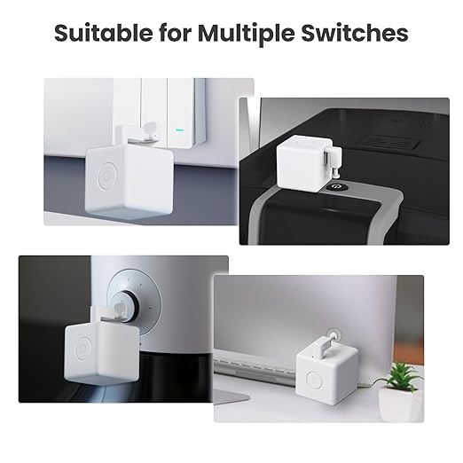 MOES Fingerbot Plus Smart Button Pusher No Wiring Switch with Accessory Kit, Tools Packs