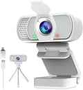 usb c webcam 1080P Webcam,Live Streaming Web Camera with Stereo Microphone, Desktop or Laptop USB Webcam 110 Degree View Angle, HD Web cam for Switch 2,Video Calling, Recording, Conferencing, Gaming