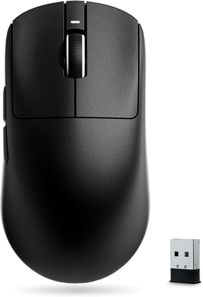 ATK VXE Dragonfly R1 S Wireless Gaming Mouse, 55g Lightweight, Xhero AI Sensor, Adjustable DPI, 1k Polling, 150 Hr Battery Life, Tri-Mode Nearlink/Bluetooth/Wired