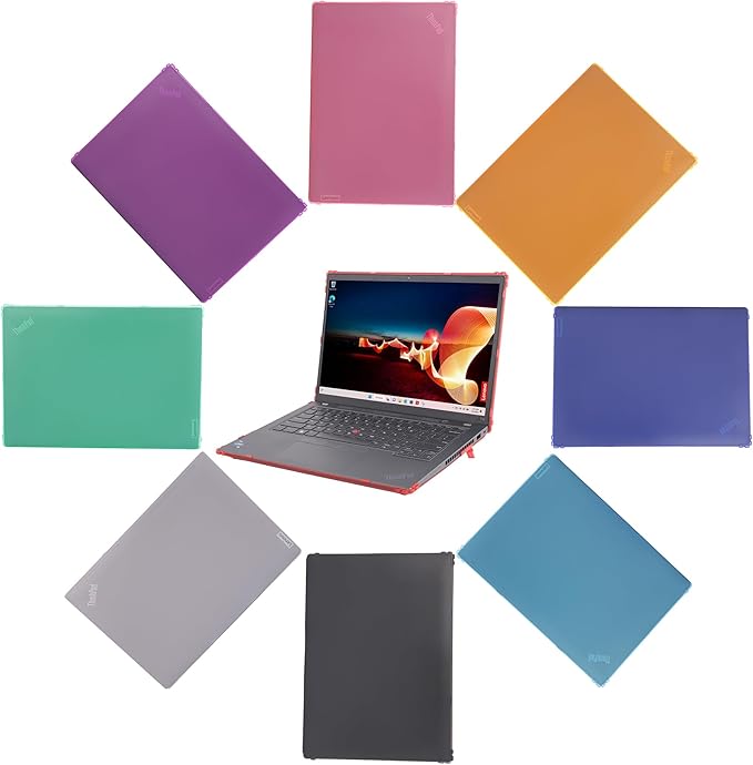 mCover Hard Case ONLY Compatible for 2023-2024 14" Lenovo ThinkPad T14 Gen 3 / Gen 4 Windows Notebook PC (with 180° Hinge, NOT Fitting Any Other Lenovo Models) - Pink