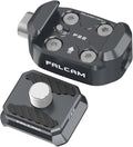 FALCAM F22 Quick Release Kit for Insta360, Plate and Clip, Camera Mounting Adapter Kit for 360 Action Camera - 2564