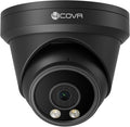 4COVR 4K 8MP PoE Security IP Camera, Outdoor Wired Surveillance Video Camera with Audio, Smart Human/Vehicle Detection, 110° Wide Angle 100ft IR Night Vision, 2.8mm Lens, IP67 Weatherproof, LY97AB8MA