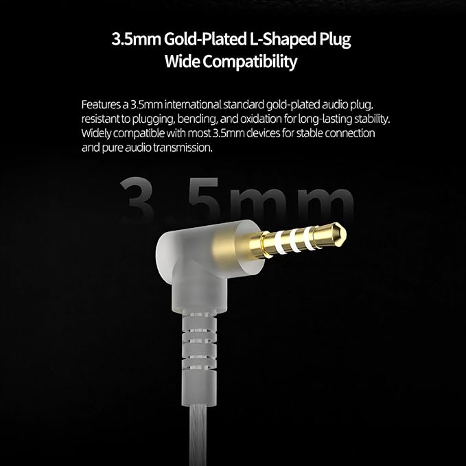 KZ ZST PRO X in Ear Monitor Headphones, 1BA 1DD Hybrid Driver Wired Gaming Earbuds, Deep Bass Sound Wired Ear buds, HiFi IEM for Gaming Music Video Calling Singer Musician Drummer DJ (with mic,Silver)