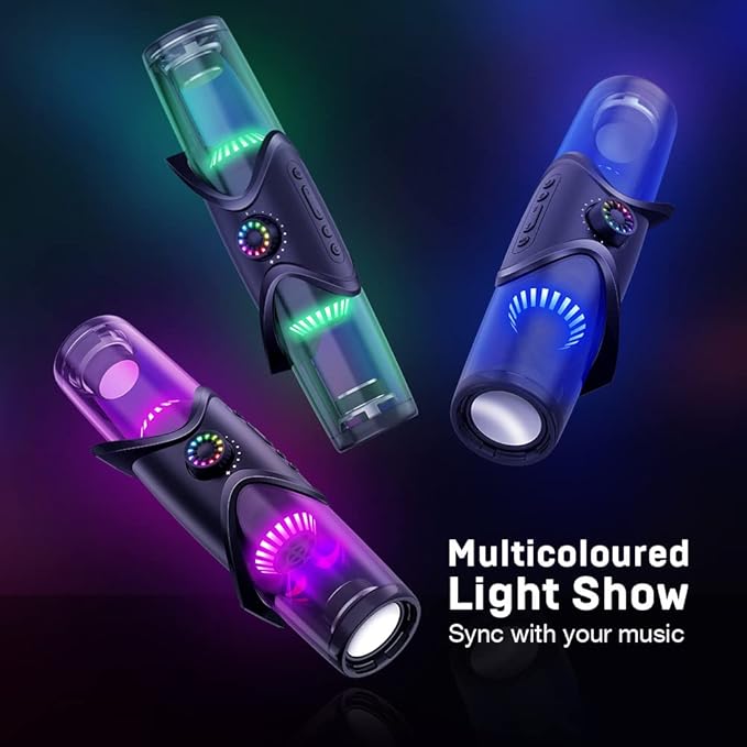WolfLawS Computer Speakers,Bluetooth SoundBar,Computer Speakers for Desktop Monitor with RGB Light,PC Speakers with Subwoofer,USB Powered Sound Bar for Laptop 3.5mm Headphone Jack