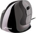 Evoluent – Inventor of The Vertical Mouse – VMDM Ergonomic Vertical Mouse Right Hand Medium Wired USB, Sculpted for Comfort, Reduces Wrist Strain, 4 Speeds, 6 Customizable Buttons in Windows