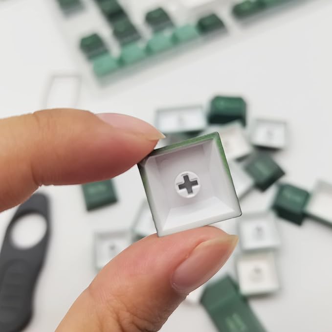 Guffercty kred Custom Cherry Profile Keyboard keycap Set 144-Key Keycaps 60 Percent Sub-Dye for Mechanical Keyboards (Botanical)
