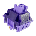 Outemu Violet Pro Keyboard Switch with Dustproof Stem for Mechanical Gaming Keyboard,5-Pin 40gf Tactile Pre-Lubed Switches(90Pcs)