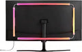 RGB Monitor Backlight with Screen Sync for 32 Inch Screens, Dual USB Powered LED Ambient Lighting Kit, Music Rhythm & Dynamic Modes, Immersive Bias Lighting for Home Office Gaming (4 Sides - 32 inch)