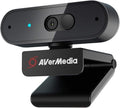 AVerMedia PW310P Webcam - Full 1080p 30fps HD Camera with Autofocus and Dual Stereo Microphones, Work from Home, Remote Learning - NDAA Compliant