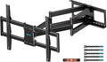 Heavy Duty TV Wall Mount with Extra Long Extendable Arm for 60–110 Inch TVs, Holds Up to 275lbs, Full Motion Bracket with Corner Swivel and Tilt, Max VESA 800x600mm, Fits 24" Studs, Wide Compatibility