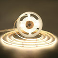 COB LED Strip Lights UL Listed DC 24V LED Lights Flexible Super Bright LED Strips,16.4ft 4000K Natural White,CRI 90+,2400LEDs High Density Uniform Light for Home Room Décor