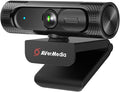 AVerMedia PW315 TAA/NDAA Compliant 1080p 60fps Webcam – Wide-Angle USB Camera with Dual Mics & AI Auto Framing, Fixed Focus HD Webcam for PC/Mac, Zoom, Teams, Google Meet, Streaming, Content Creation