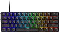 MONSGEEK FUN60 Ultra Rapid Trigger Gaming Keyboard 8k Magnetic Switch TMR Aluminum Wired Keyboard 60% Black Shine-Through MagMech, Glare Magnetic Switch
