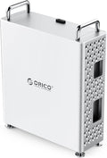 ORICO MiniPro Aluminum Stand for Mac mini M4/M4 Pro, Vertical Mount Holder Case, Durable Mini PC Accessories for Mac mini M4 (MS10)