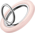 Lamicall for MagSafe Magnetic Phone Ring, 360° Rotating Ring with [Smooth Damping], Crystal Pink Finger Grip Christmas for Girls, Women, Strong Mag Safe Accessories for iPhone 17 Pro Max, All Phones