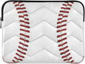Baseball Print Laptop Sleeve 13-14 Inch Laptop Sleeve Bag, Shockproof Laptop Case Tablet Liner Pouch