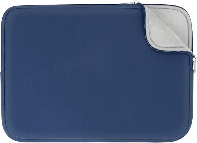 RAINYEAR 11-11.6 Inch Laptop Sleeve Case Soft Lining Carrying Bag Compatible with MacBook Neo A18 11.6" MacBook Air for 11" Notebook Computer Tablet Chromebook (Navy Blue, Upgraded Version)