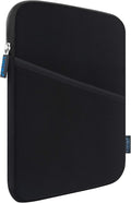iPad Mini 7 Sleeve, iPad Mini Case Bag, Lacdo Shockproof Tablet Sleeve Case for iPad Mini 7,6,5,4,3,2 / Samsung Galaxy Tab A7 Lite 8.7" / Tab A 8.0" Protective iPad mini sleeve Tablet Bag, Black/Black