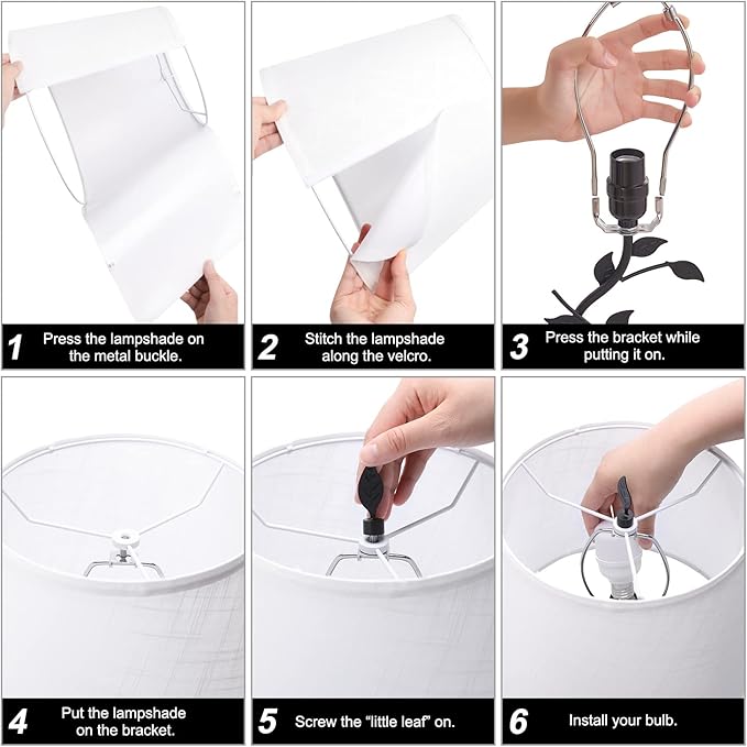 Kakanuo Table Lamp for Bedside, Lamp for Living Room with USB-A and USB-C Charging Ports, Traditional Tall Bedroom Lamp for End Table