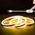 3.28FT Warm Neon Light Strip, 5V USB Led Strip Lights with Touch Controller, Flexible Neon Rope Lights for Bedroom, Party, Home Decor